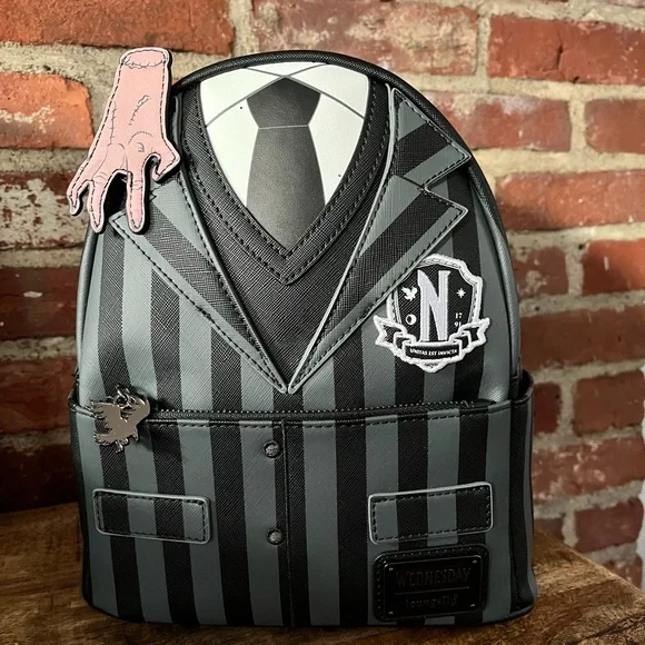 Lounge fly | Bags | Lounge Fly Backpack Wednesday Addams New  display picture 2